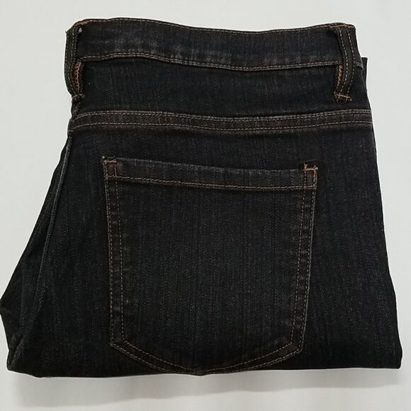 🎁5/$25 G21 Jeans Women's Size 11 Black Washed 5 Pocket Button Zipper Closure - Picture 6 of 7